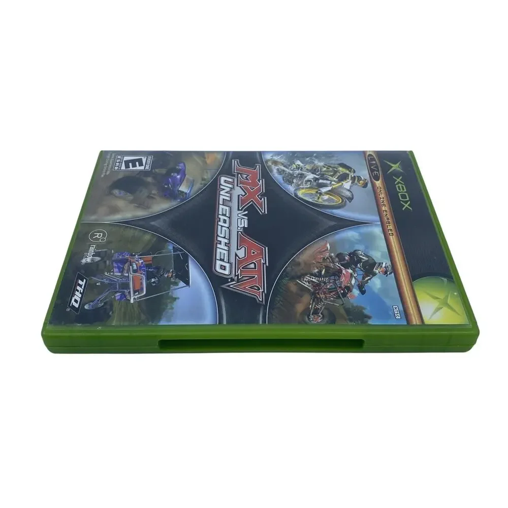 MX vs. ATV Unleashed (Original Xbox) Black Label CIB Complete in Box Tested